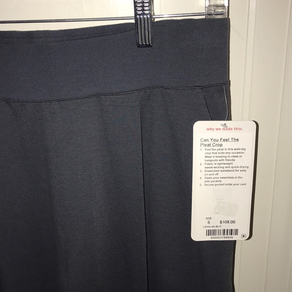 Lululemon “Can You Feel the Pleat” Crop